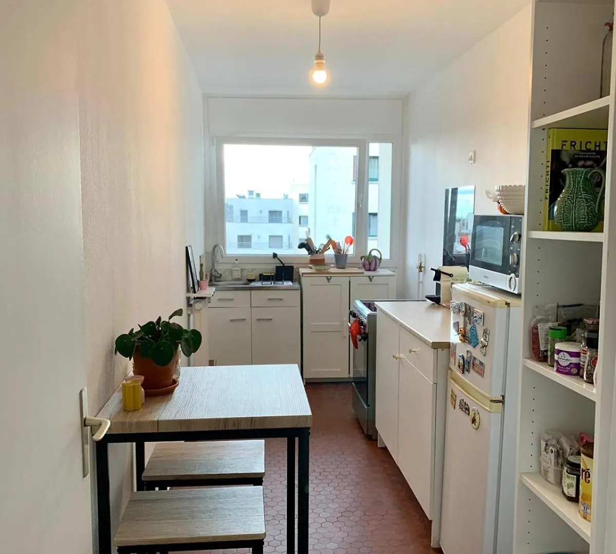 Homestay szállás Chambre Tout Confort, Spacieuse, Calme Et Lumineuse Avec Balcon Apartman Párizs Franciaország