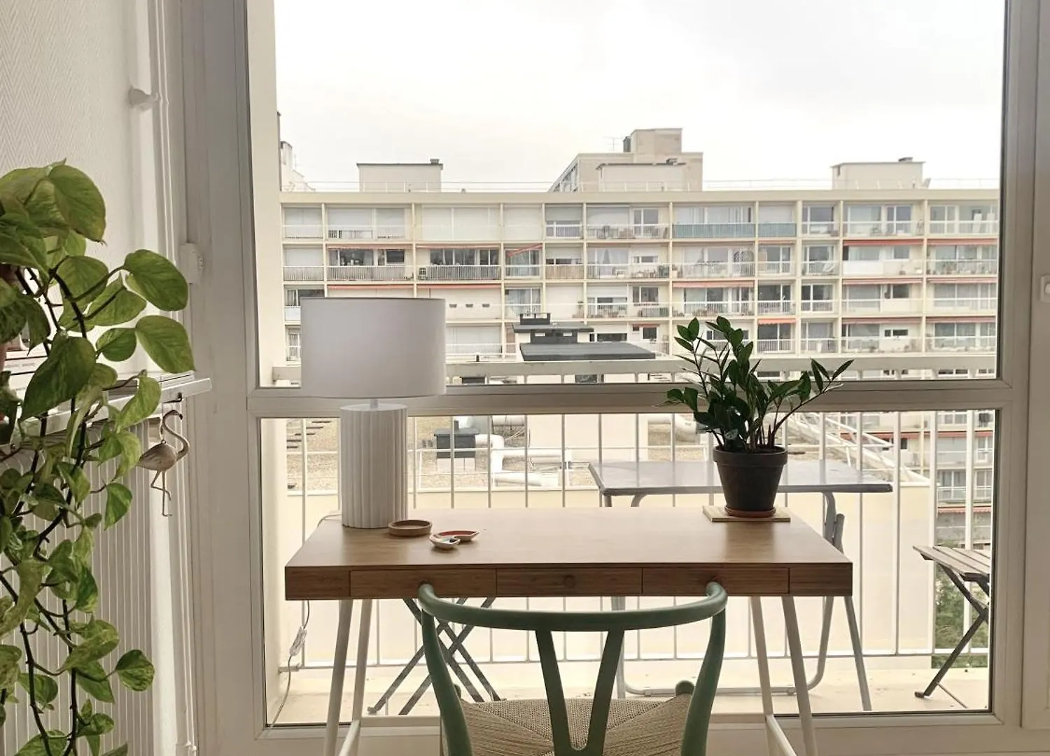 Chambre Tout Confort, Spacieuse, Calme Et Lumineuse Avec Balcon Apartman Párizs Homestay szállás